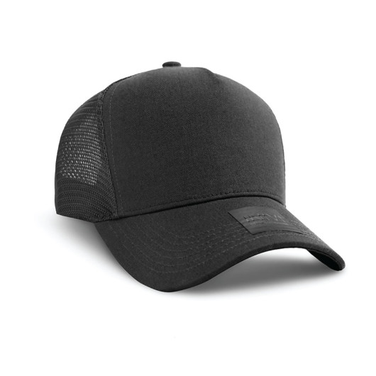 Promotional INIVI Cotton Mesh Caps Black